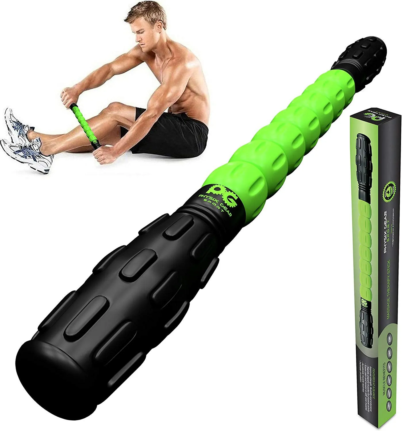 Muscle Roller Sticks - Relief for Sore Muscles and Improved Flexibility