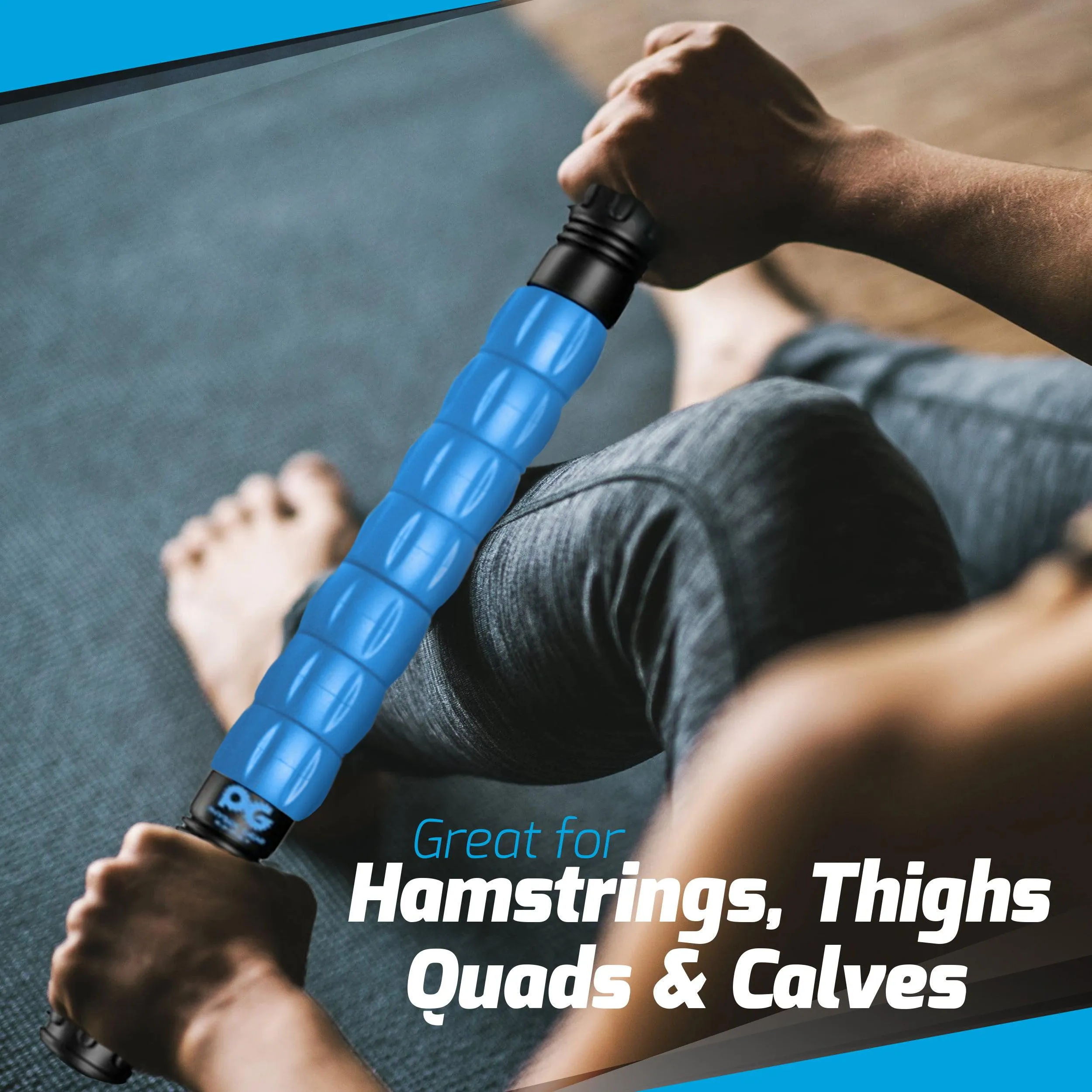 Muscle Roller Sticks - Relief for Sore Muscles and Improved Flexibility