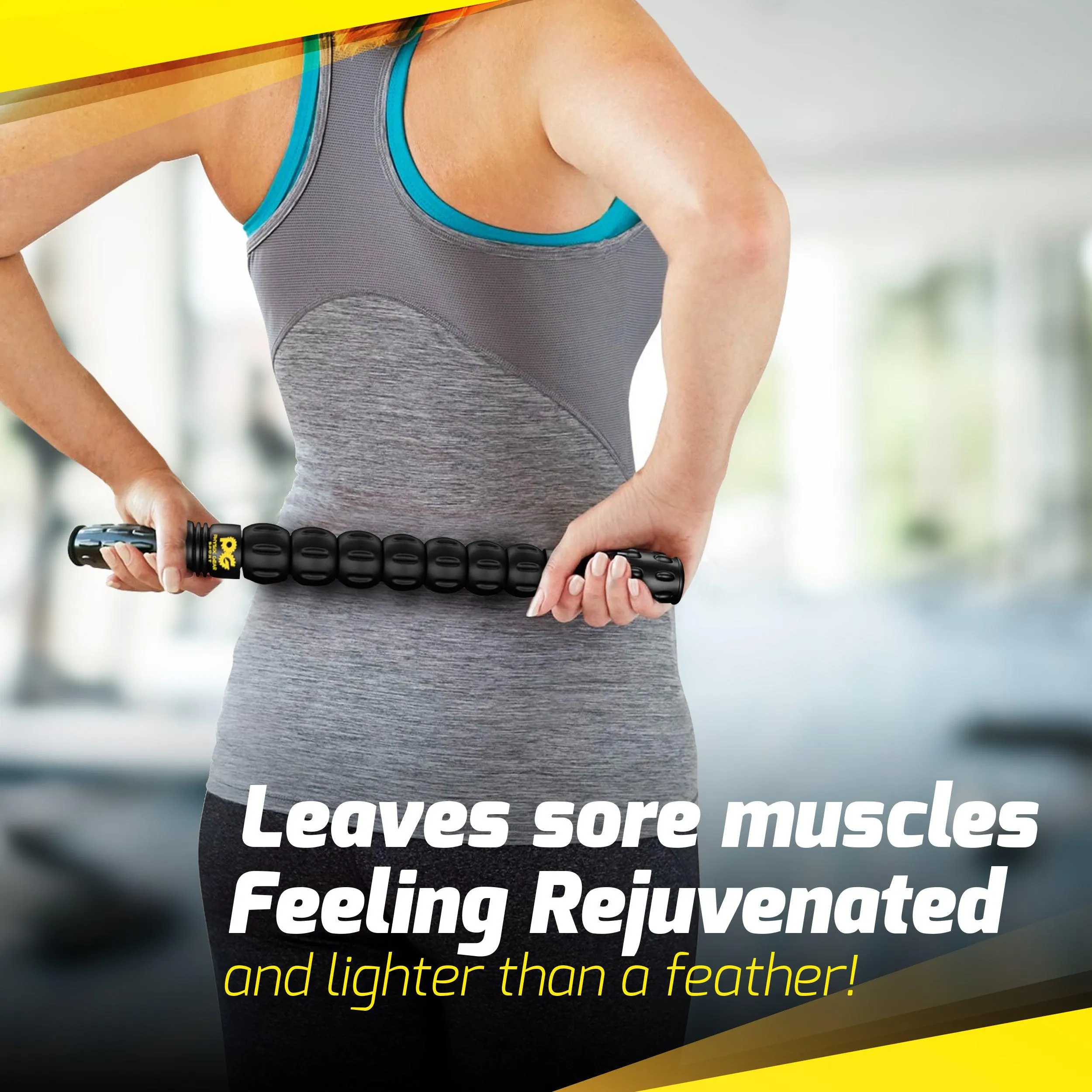 Muscle Roller Sticks - Relief for Sore Muscles and Improved Flexibility