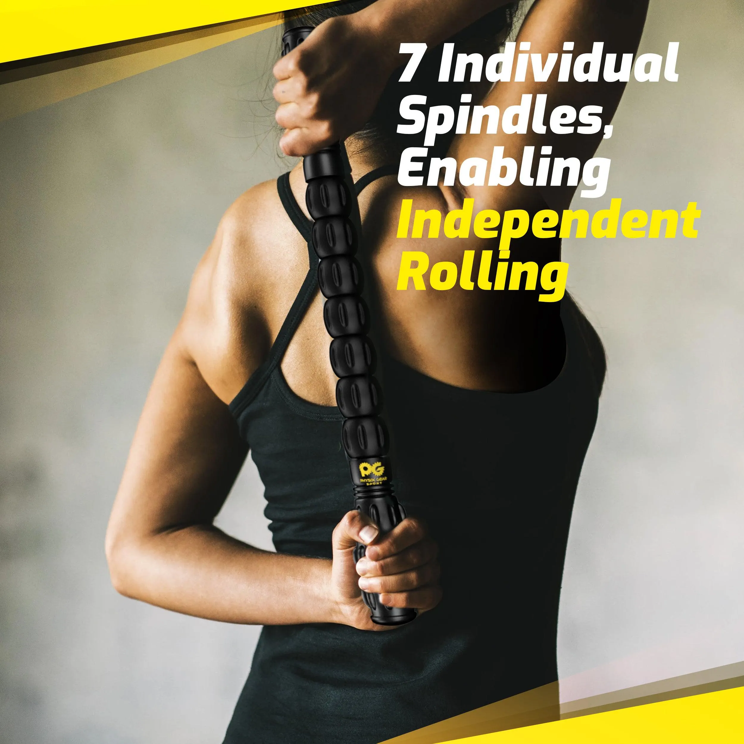 Muscle Roller Sticks - Relief for Sore Muscles and Improved Flexibility