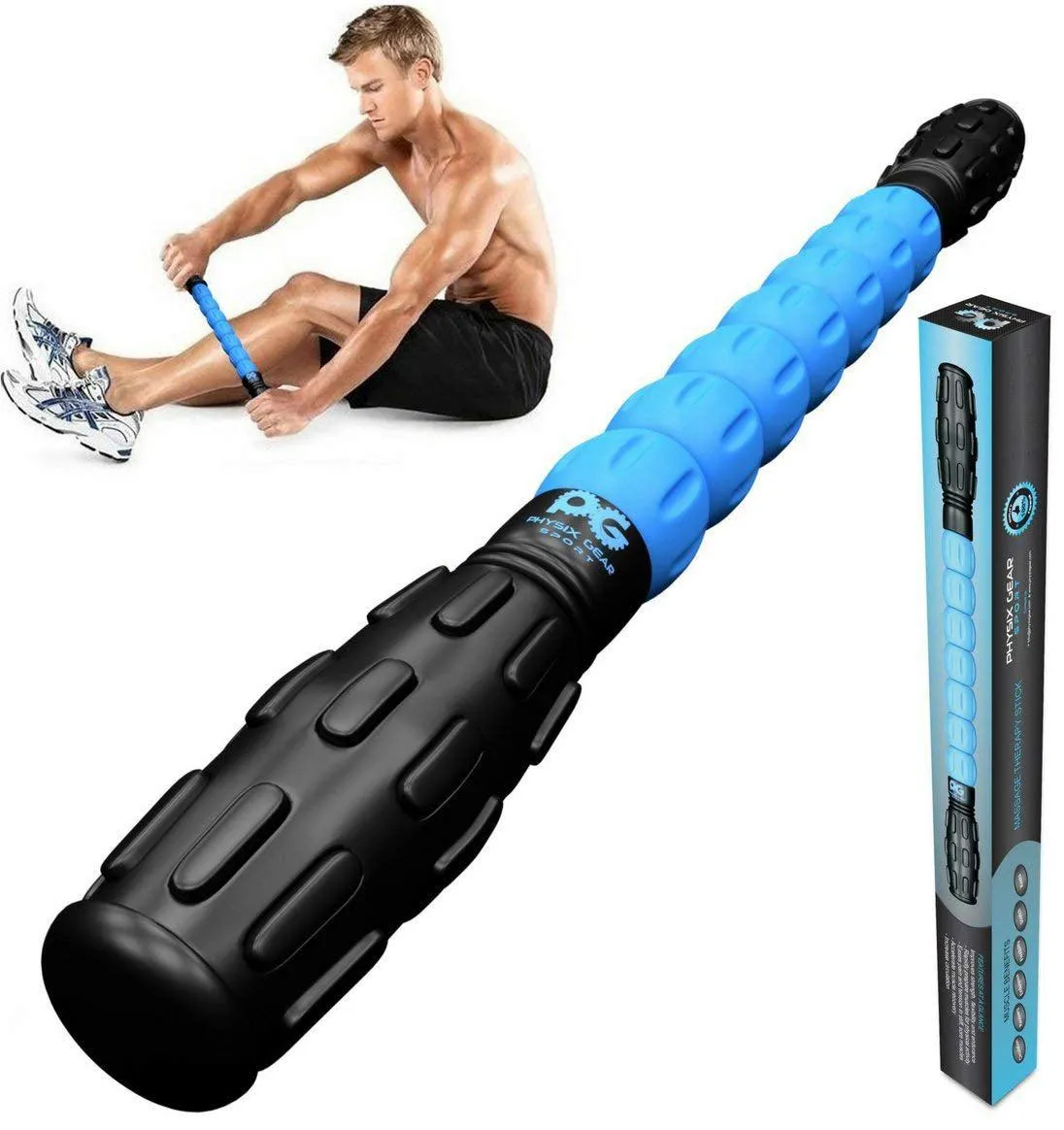 Muscle Roller Sticks - Relief for Sore Muscles and Improved Flexibility