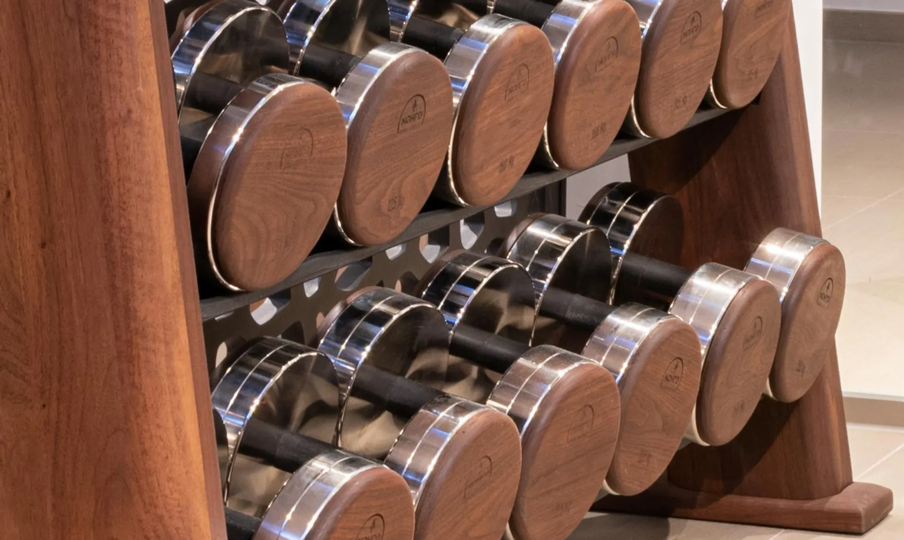 NOHRD Designer Dumbbell Set