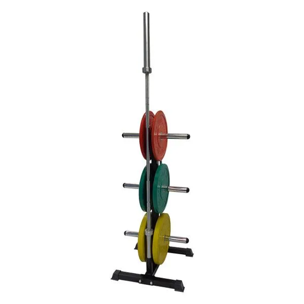 Package Deal 20 - 60kg Bumper Set, Olympic Curl Bar, Storage Rack & Free Lock Jaws (Package Price)
