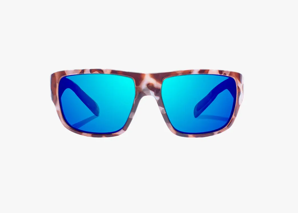 Piedra Lavender Tortoise Gloss / Blue Mirror Glass