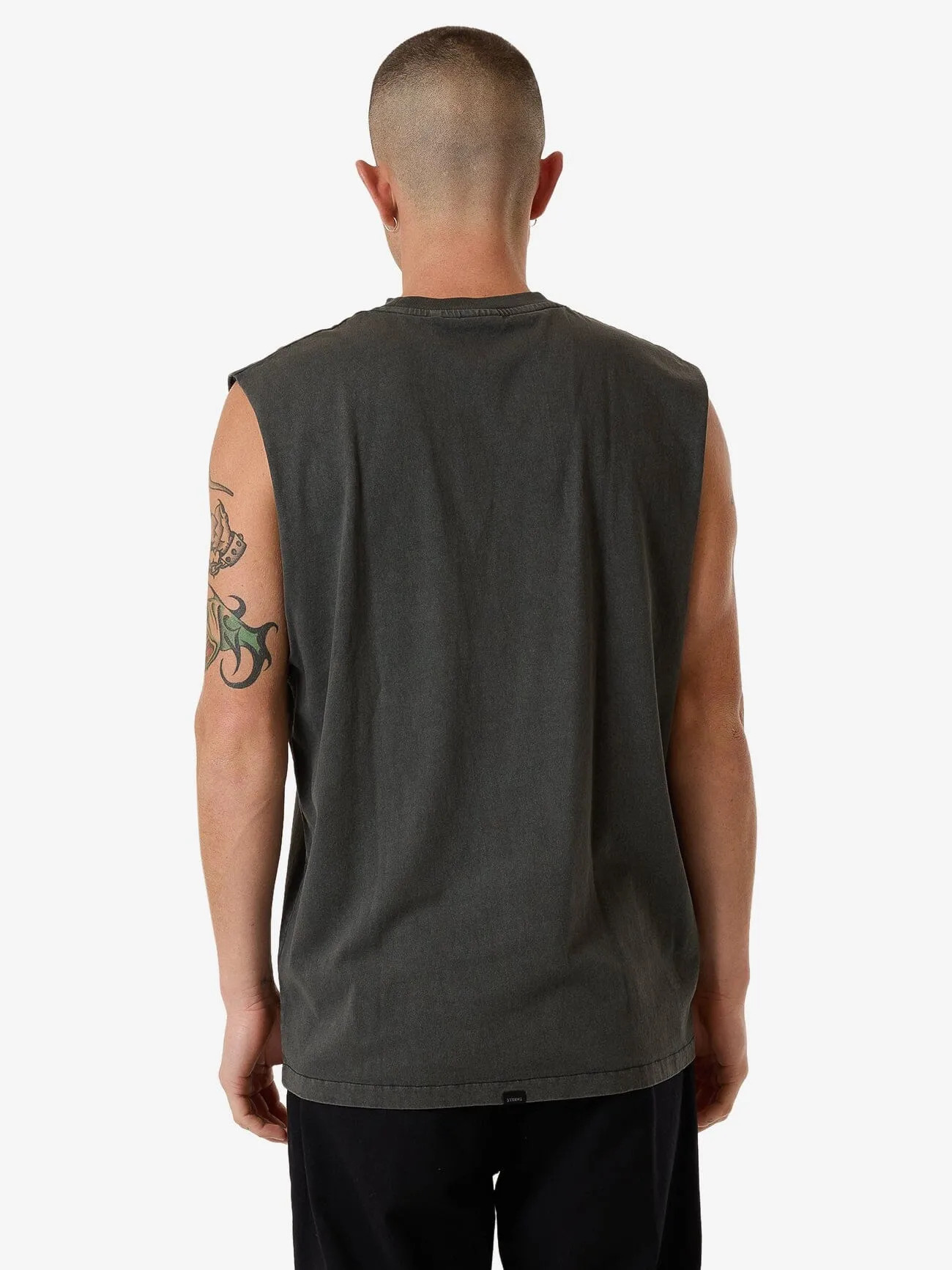 Players Merch Fit Muscle Tee - Merch Black