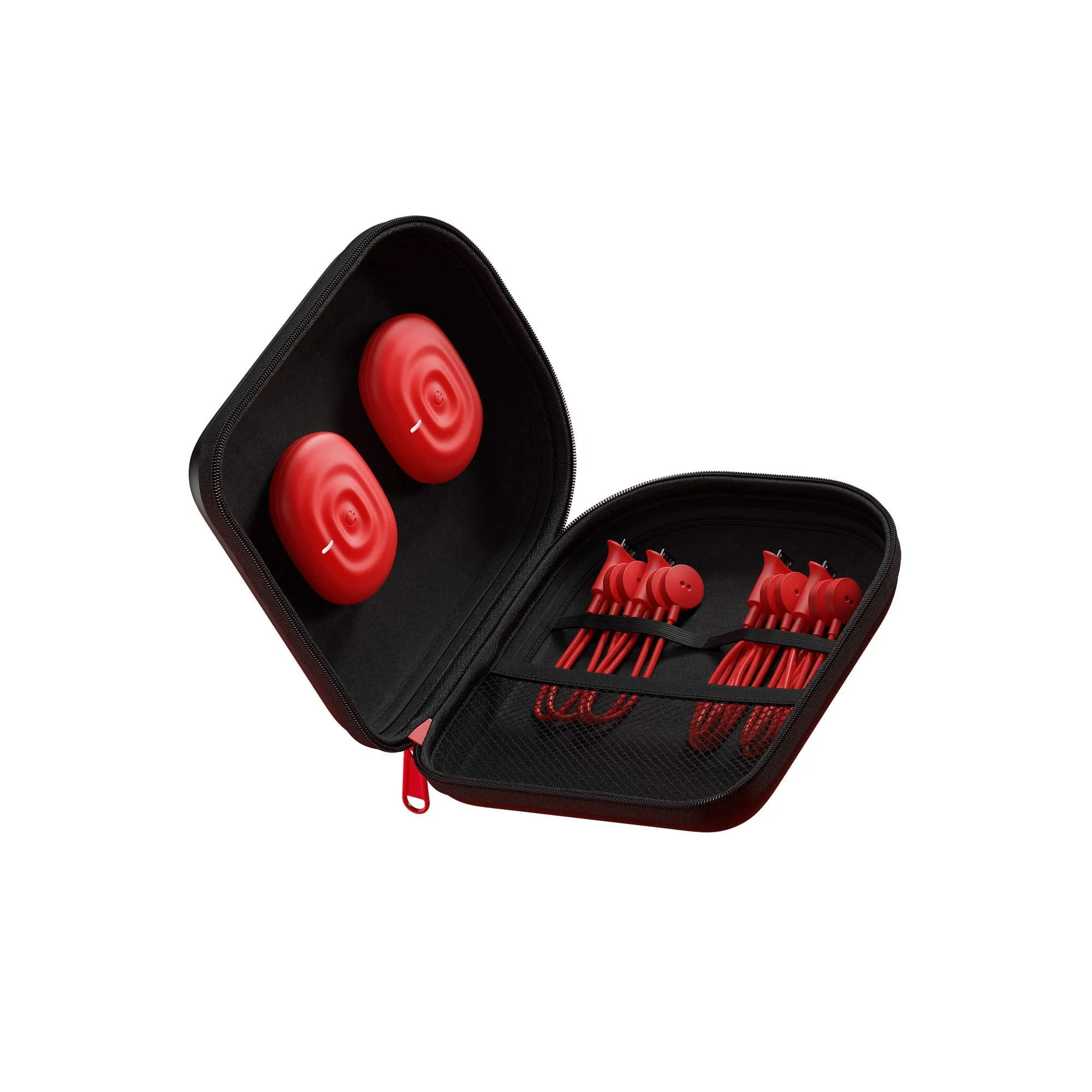 PowerDot 2.0 - Smart Electric Muscle Stimulator - Smart TENS Device - Duo Red - App Controlled Wireless Electrical Muscle Stimulator - Speed up Recovery, Improve Strength, Relieve Pain
