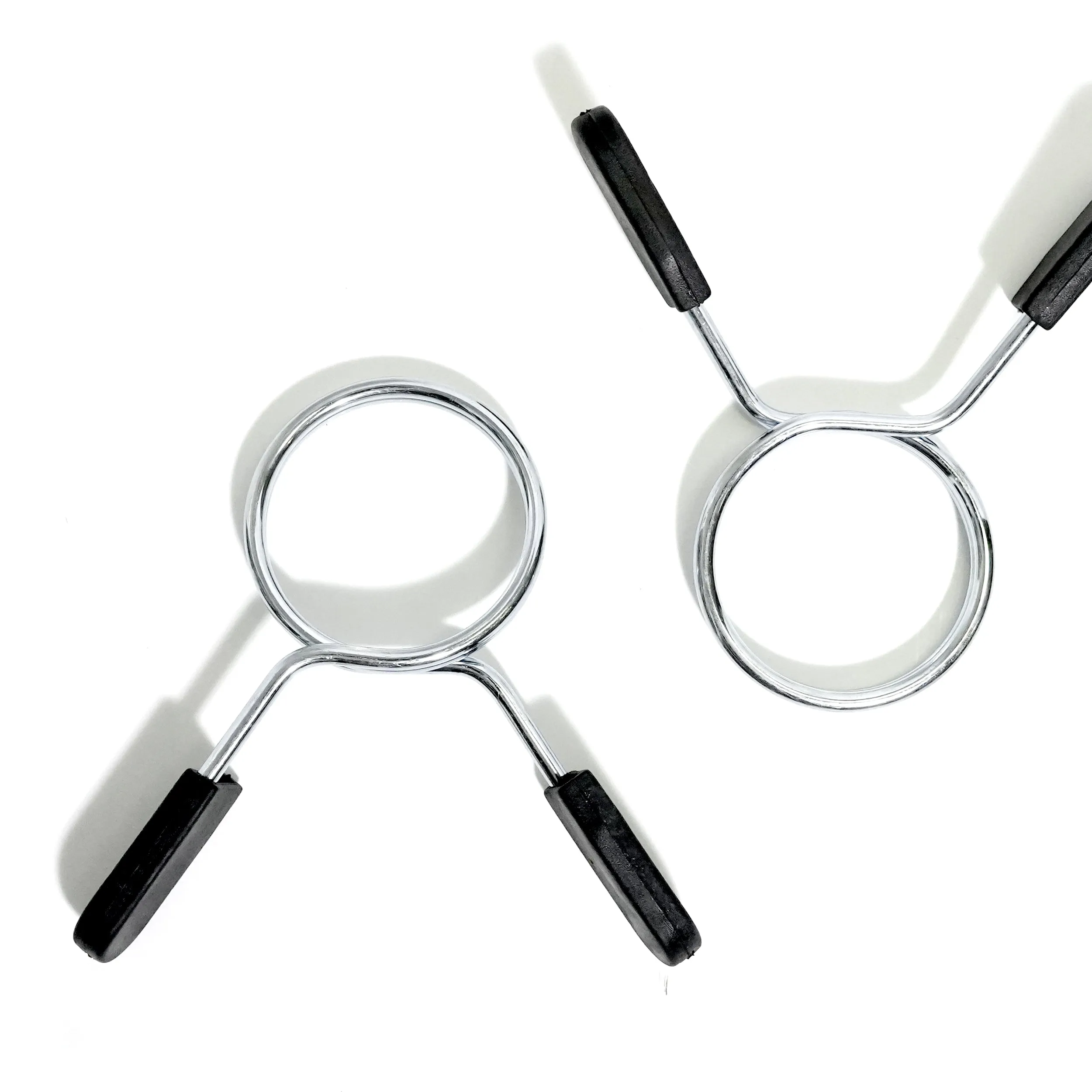 PRCTZ 2 In. Olympic Barbell Spring Collar 2Pack