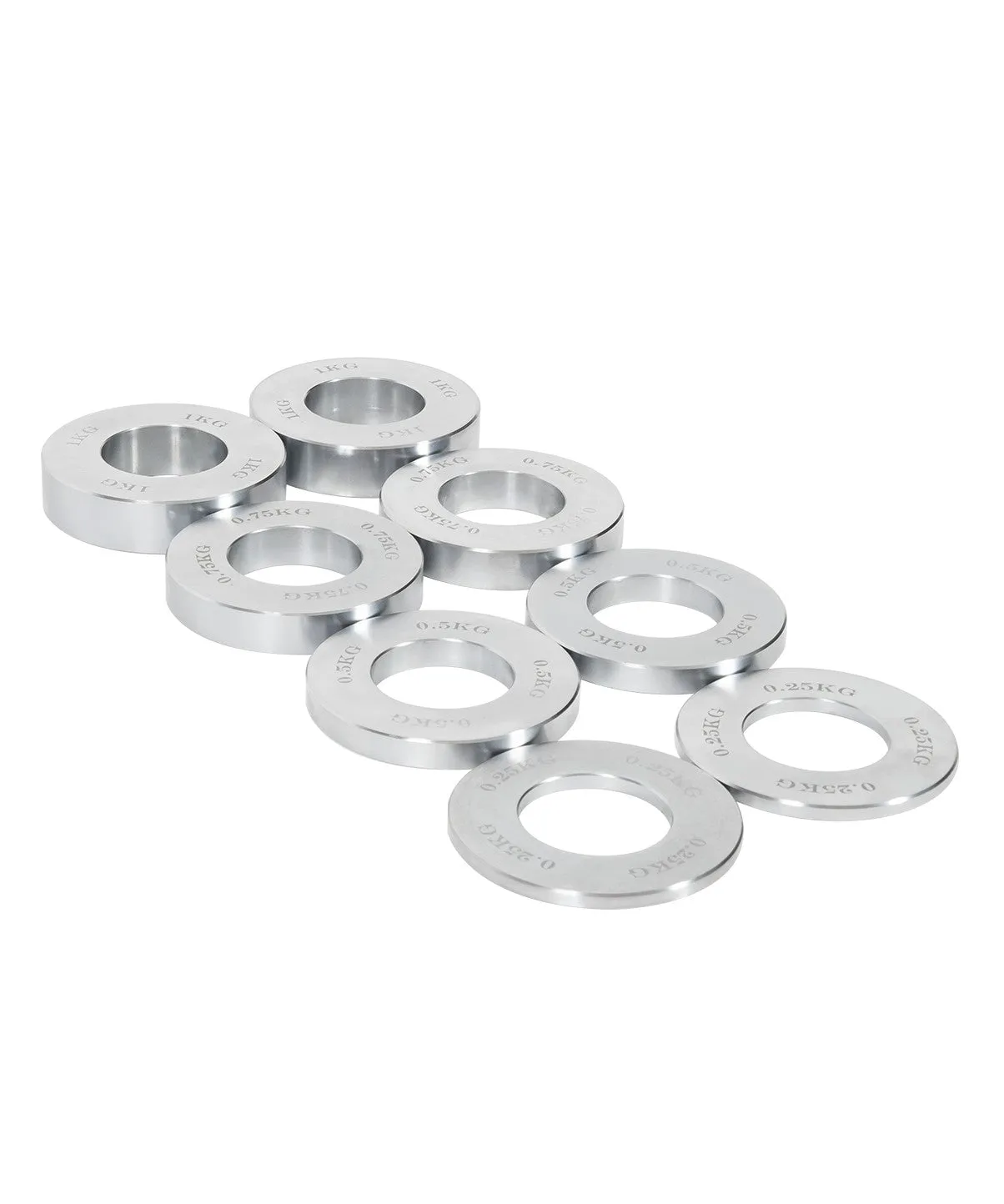Precision Chrome Fractional Plate Set
