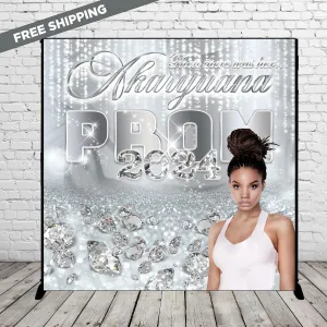 Prom step and repeat, Prom backdrop, silver bling, Photo step and repeat, Graduation backdrop, photo backdrop, Grad step and repeat, prom