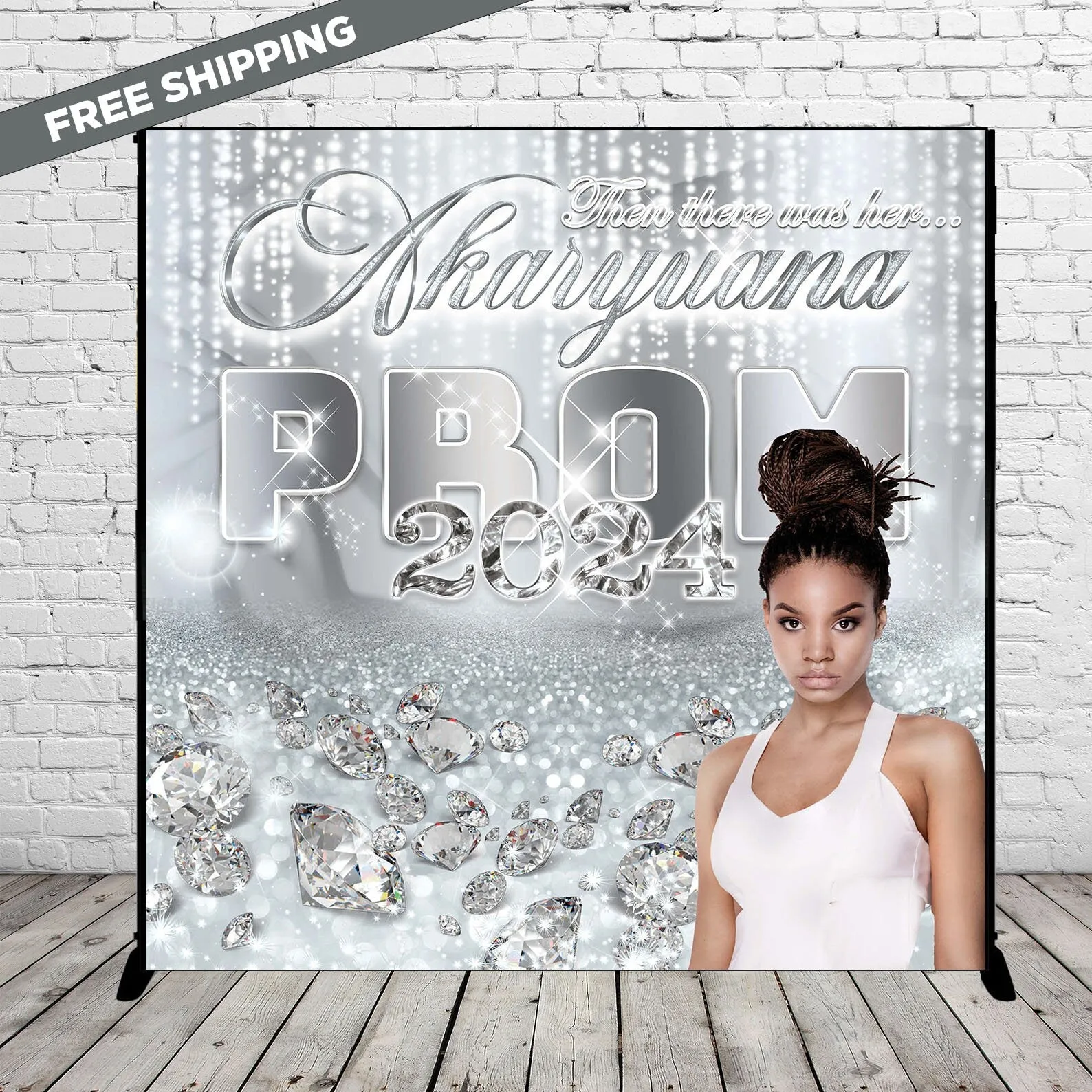 Prom step and repeat, Prom backdrop, silver bling, Photo step and repeat, Graduation backdrop, photo backdrop, Grad step and repeat, prom