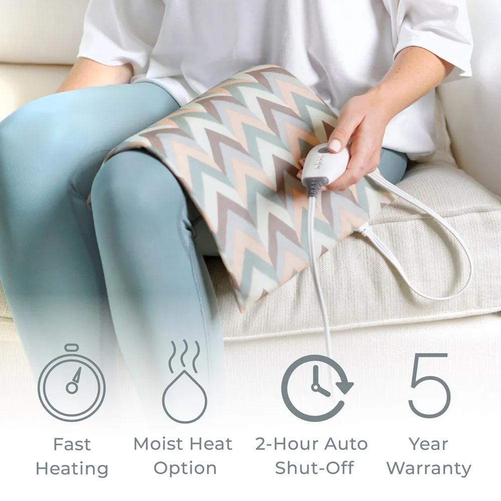 PureRelief Express Designer Series Heating Pad 12" x 15"