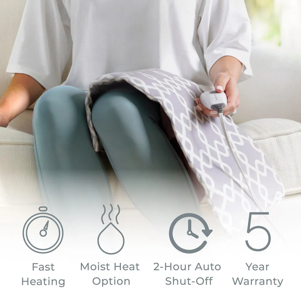 PureRelief Express Designer Series Heating Pad 12" x 24"