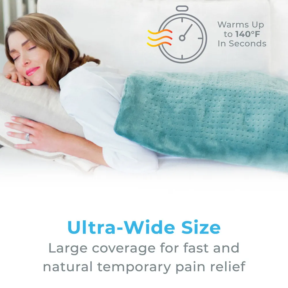 PureRelief XXL Ultra-Wide Microplush Heating Pad