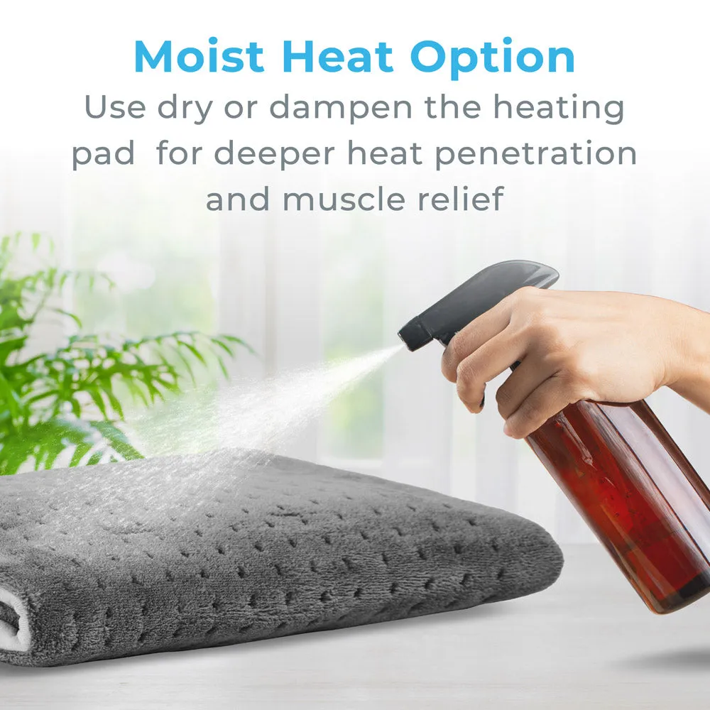 PureRelief XXL Ultra-Wide Microplush Heating Pad