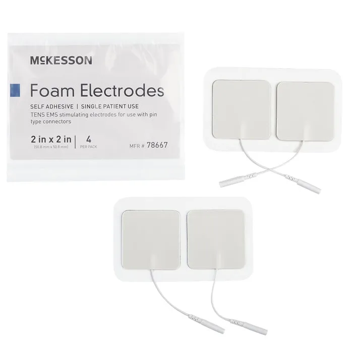 Replacement Form Electrodes For Tens and EMS Units (2 x 2 inch)