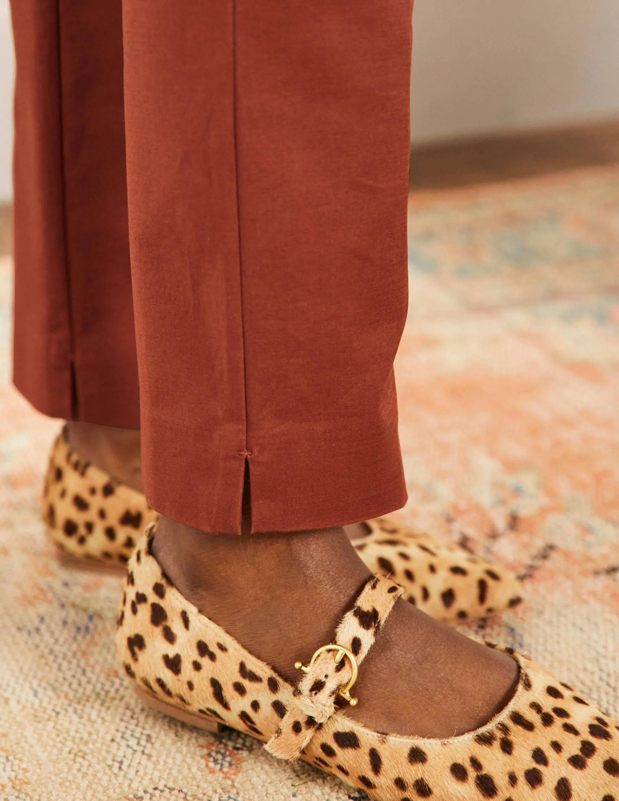 Richmond Trouser-Red Oak