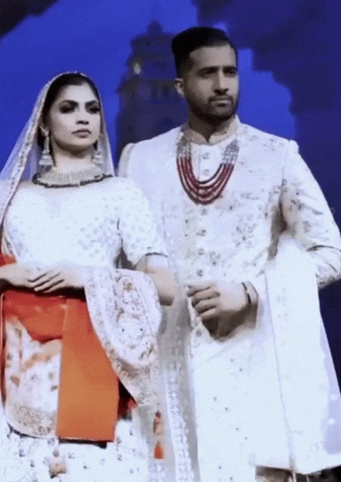 Royal Beige /Gold / Maroon Embroidered Raw Silk Wedding Sherwani