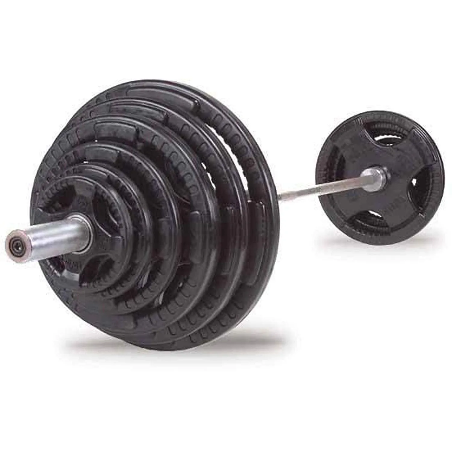 Rubber Grip Olympic Set 500 lbs