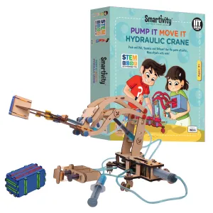 Smartivity Pump It Move It Hydraulic Crane