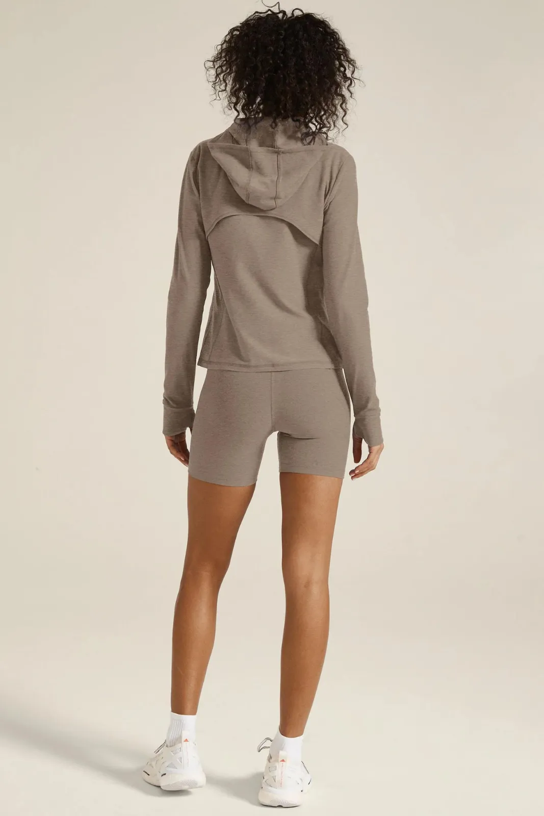 Spacedye High Energy Hoodie, Birch Heather