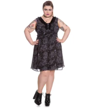 Spin Doctor Plus Size Shadow of Zennor Mini Dress