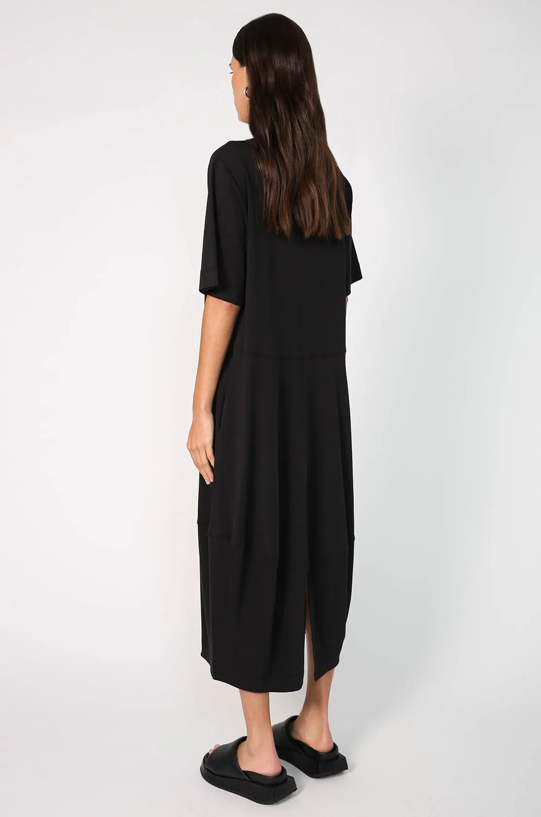 spin dress / black