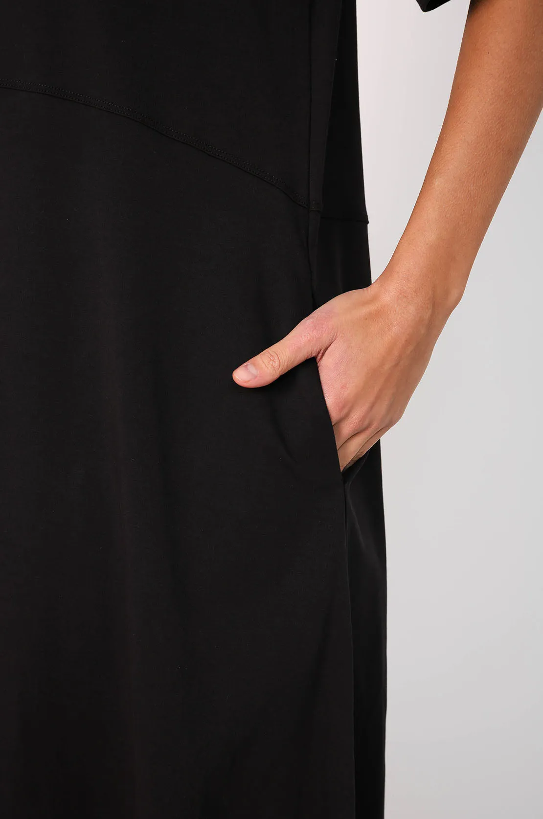 spin dress / black