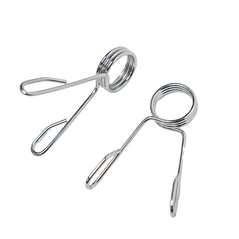 Spring Barbell Collars, Pair