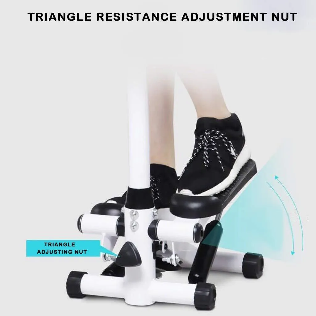 Step Fitness Machines Household Mute Armrest Multi-Function Exercise Sports Stepper Trainer Machine Resistance Bands LCD Monitor Air Climber【Ship from USA】