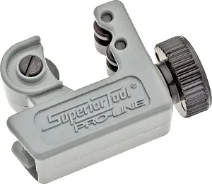 Superior Tool 35078 Tube Cutter, 7/8 in Max Pipe/Tube Dia, 1/8 in Mini Pipe/Tube Dia, Steel Blade :EA: QUANTITY: 1