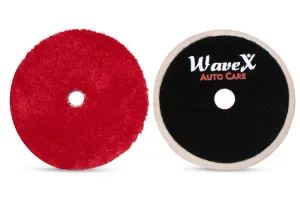 Swirl Killer Microfiber Cutting Disk Pad for Cutting and Polishing 6.5"- Fits to 6" Backing Plate, Designed for Both DA and Rotary Polisher Machines - 1Pc