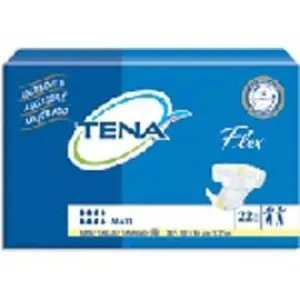 TENA Flex Maxi Brief, Size 16, 33" to 50" Waist Size - One pkg of 22 each