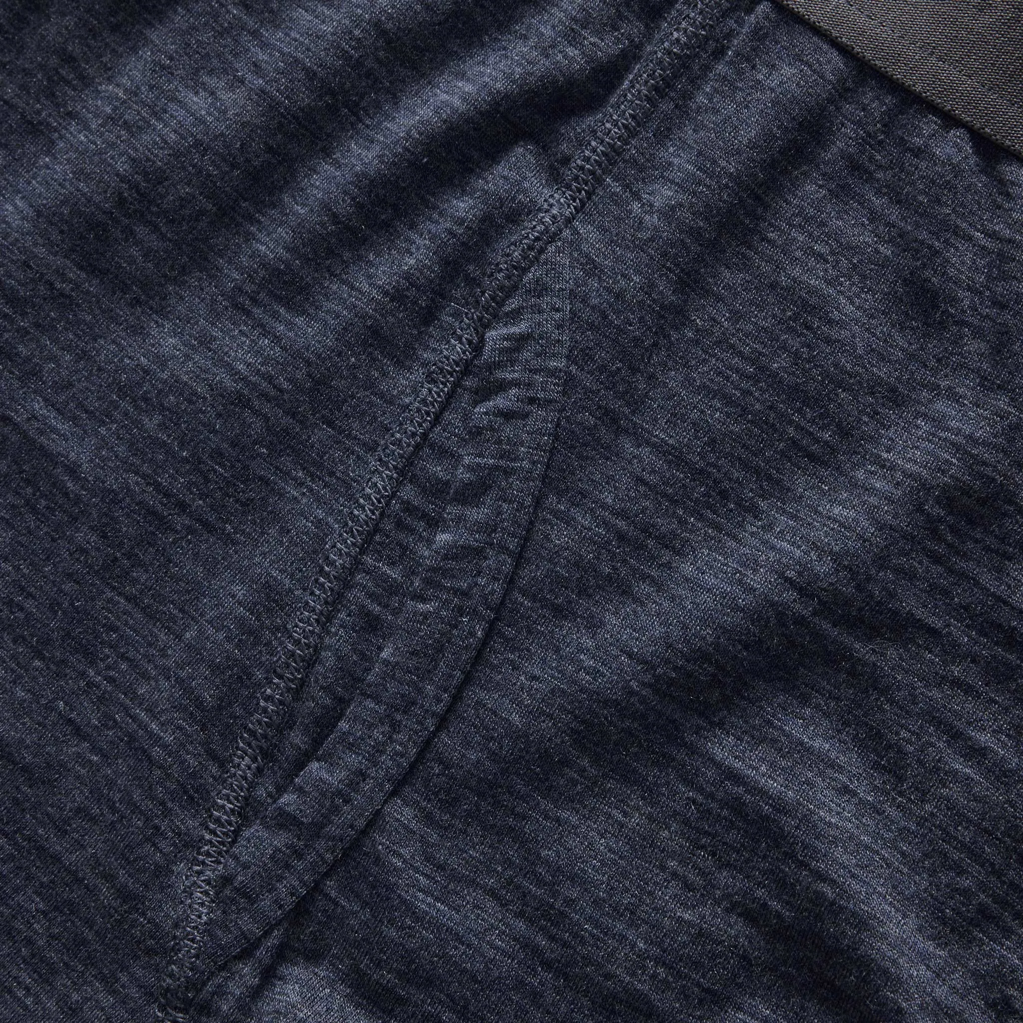 The Merino Boxer in Heather Navy