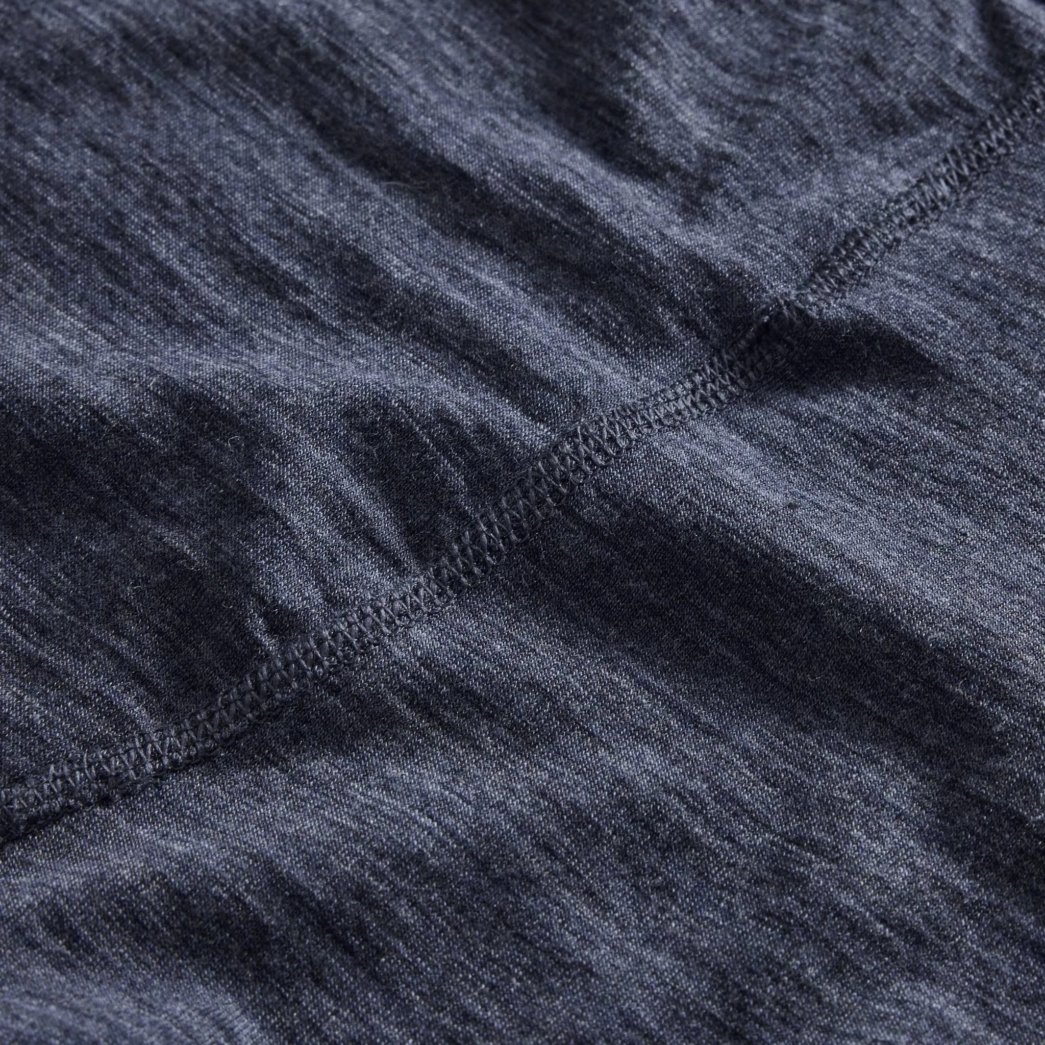 The Merino Boxer in Heather Navy