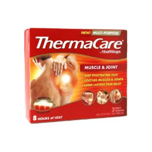 ThermaCare Heat Wraps Muscle & Joint 3 ea