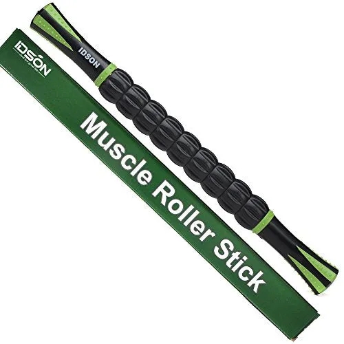 THIS ROLLING MASSAGER TO HELP YOU WORK OUT PAIN, STIFFNESS, AND INJURIES ENTIRELY ON YOUR OWN