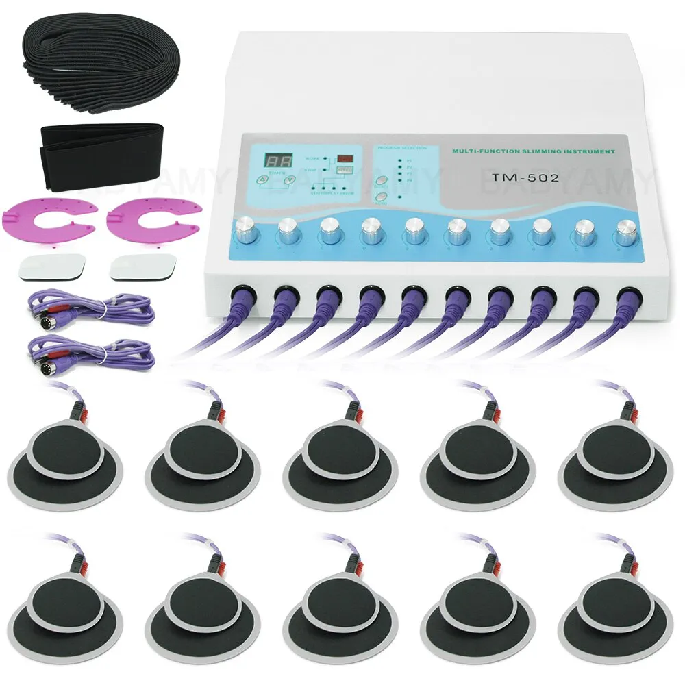 TM-502 Weight Loss machine ems muscle stimulator Electrostimulation Machine Russian Waves ems Electric Muscle Stimulator