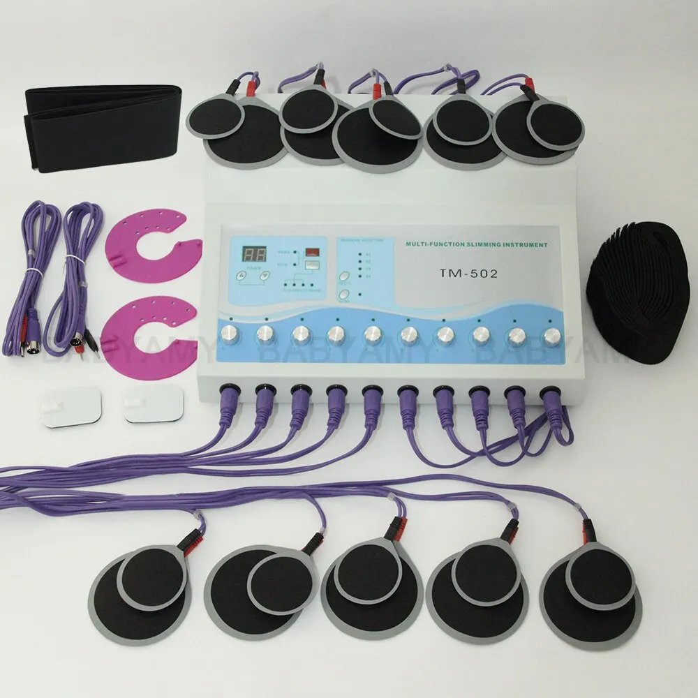TM-502 Weight Loss machine ems muscle stimulator Electrostimulation Machine Russian Waves ems Electric Muscle Stimulator