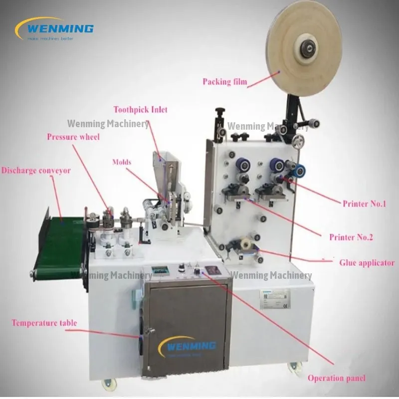 Toothpick Manufacturing machine Automatic Packing