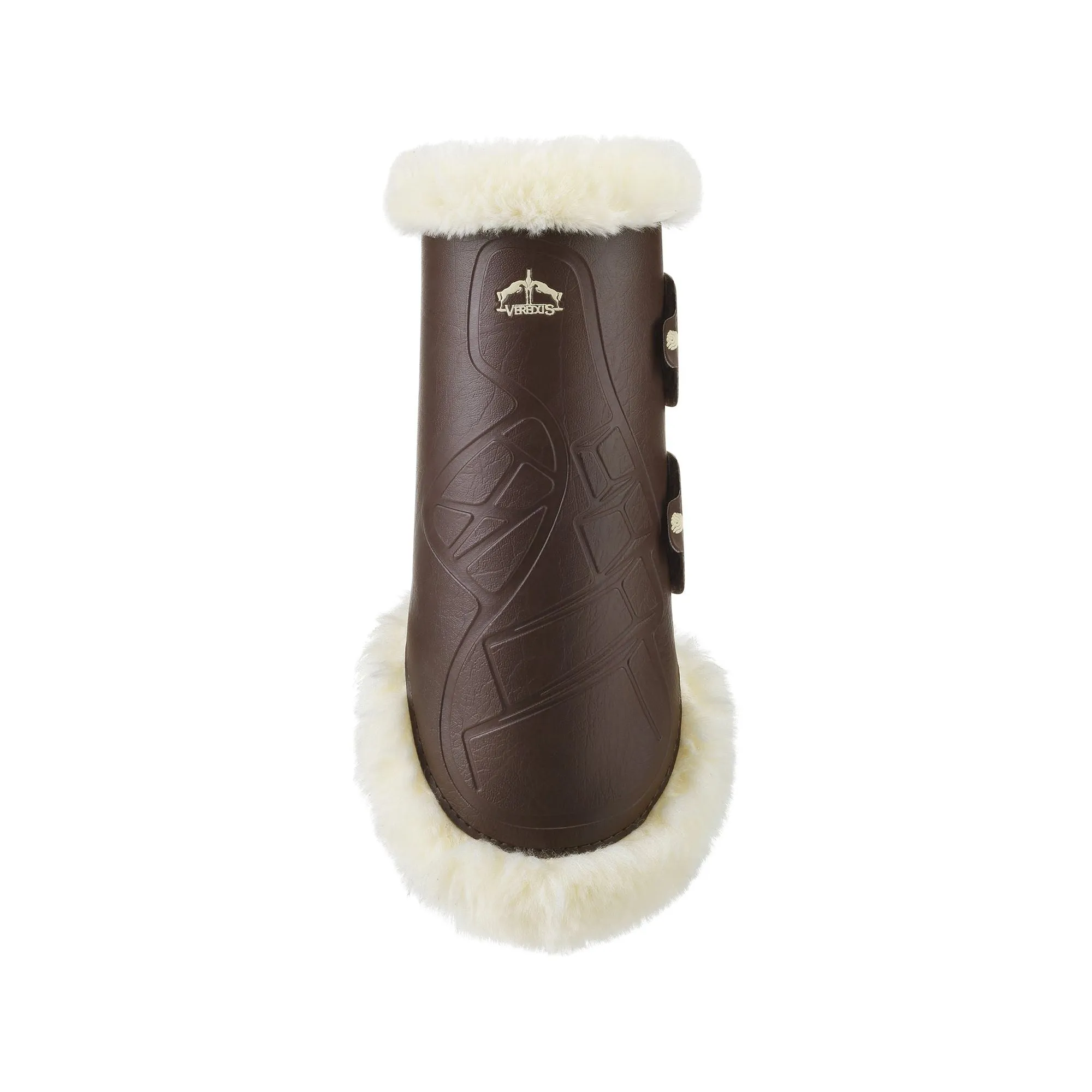 Verdus TR PRO Training Boot - Horse Front Leg - Techno Sheepskin - Brown