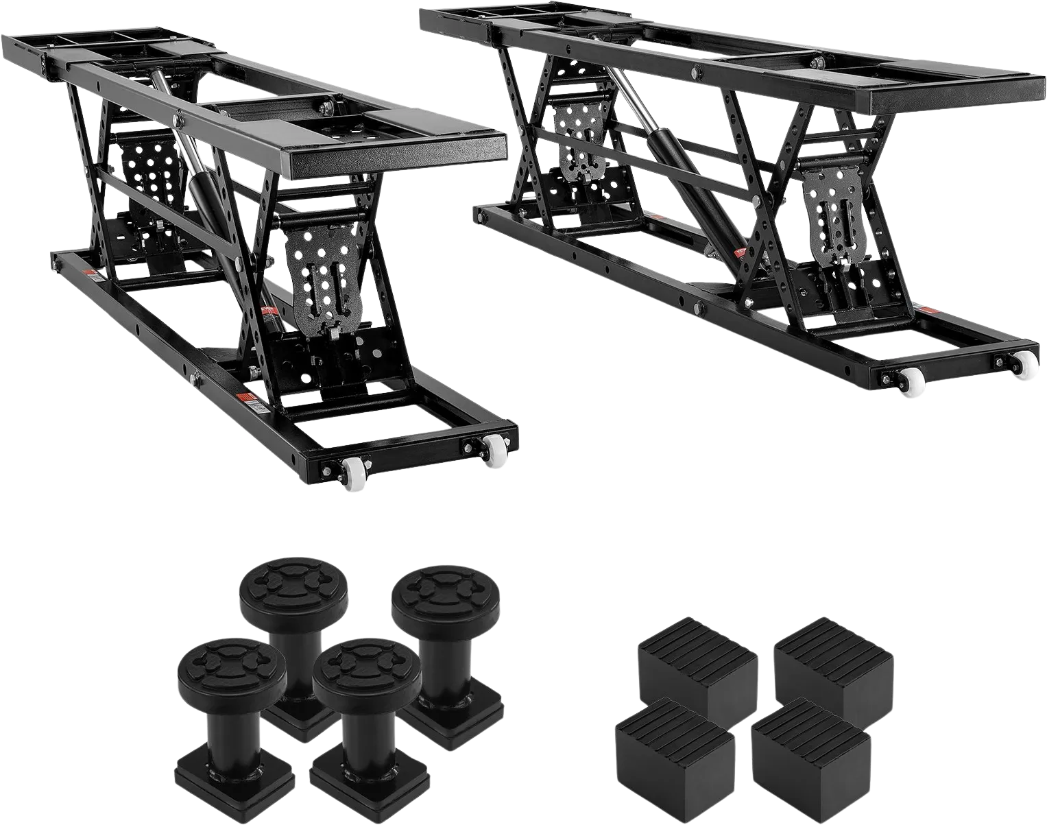 Vevor Car Lift 7,000 Lbs Capacity Portable with 120V Power Unit 26.8" Max Height New