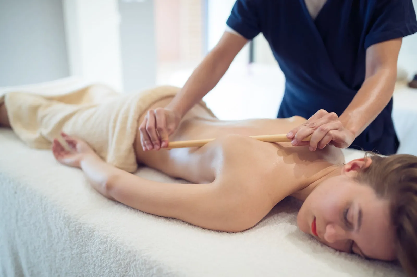 VULSINI Deluxe Bamboo Massage Bundle